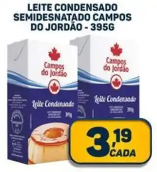 Dom Atacadista LEITE CONDENSADO SEMIDESNATADO CAMPOS DO JORDÃO -395G oferta