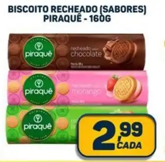 Dom Atacadista BISCOITO RECHEADO (SABORES) PIRAQUÊ-160G oferta