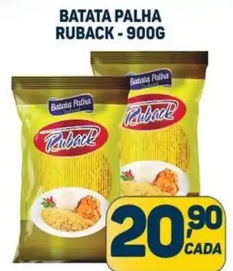 Dom Atacadista BATATA PALHA RUBACK-900G oferta