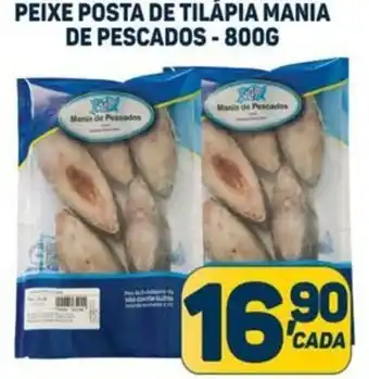 Dom Atacadista PEIXE POSTA DE TILÁPIA MANIA DE PESCADOS-800G oferta
