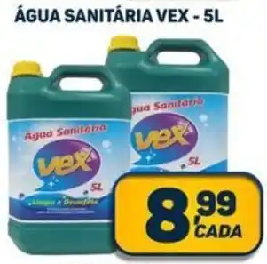 Dom Atacadista ÁGUA SANITÁRIA VEX-5L oferta