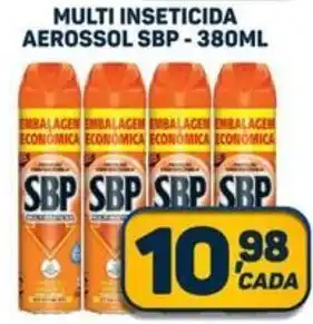 Dom Atacadista MULTI INSETICIDA AEROSSOL SBP-380ML oferta