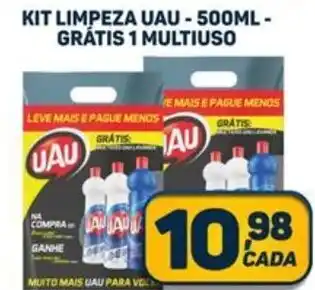 Dom Atacadista KIT LIMPEZA UAU - 500ML - GRÁTIS 1 MULTIUSO oferta