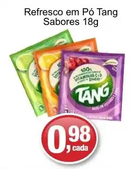 Refresco em Pó Tang Sabores 18g