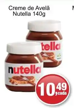 Creme de Avelã Nutella 140g