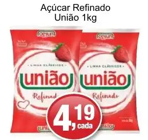 Açúcar Refinado União 1kg
