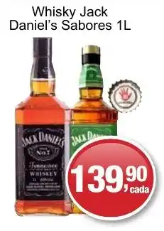 Whisky Jack Daniel's Sabores 1L