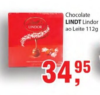 Chocolate Lindt Lindor ao Leite 112g