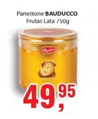 Supermercados Mundial Panettone Bauducco 750g oferta