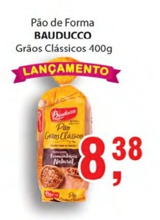 Supermercados Mundial Pao de Forma Bauducco 400g oferta