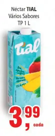 Supermercados Mundial Nectar Tial sabores Tp 1L oferta