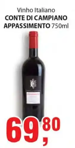 Supermercados Mundial Conte di Campiano Appassimento 750ml oferta