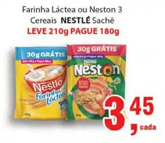 Supermercados Mundial Cereais Nestle sache leve 210g pague 180g oferta