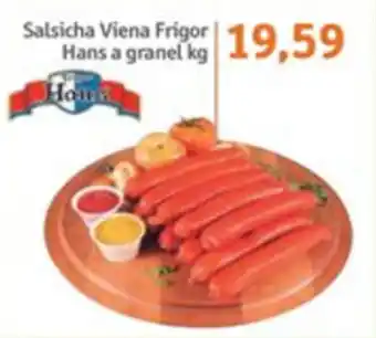 Salsicha Viena Frigor Hans a granel 1kg