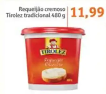 Sonda Requeijao Cremoso Tirolez Tradicional 480g oferta