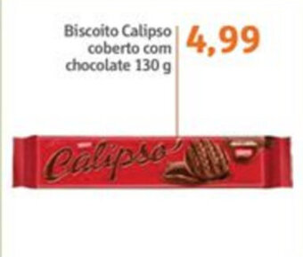 Sonda Biscoito Calipso coberto com Chocolate 130g oferta
