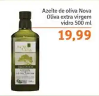 Azeite de oliva Nova Oliva Extra Virgem vidro 500ml