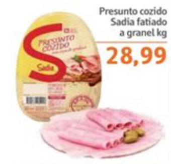 Sonda Presunto Cozido Sadia fatiado a granel 1kg oferta