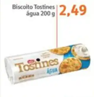 Biscoito Tostines Agua 200g