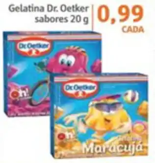 Gelatina Dr. Oetker sabores 20g