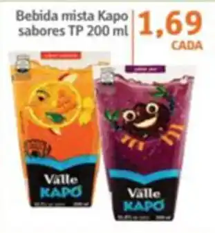 Sonda Bebida mista Kapo Sabores TP 200ml oferta