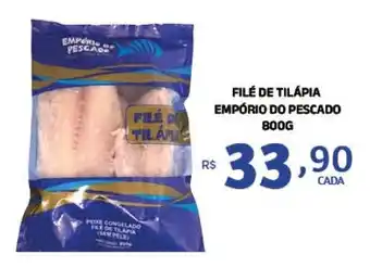 FILÉ DE TILÁPIA EMPÓRIO DO PESCADO 800G