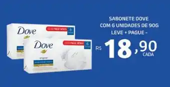 Bahamas Supermercados SABONETE DOVE COM 6 UNIDADES DE 90G LEVE + PAGUE - oferta