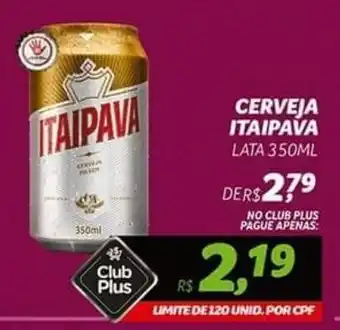 Supermercado Cubatao CERVEJA ITAIPAVA LATA 350ML oferta