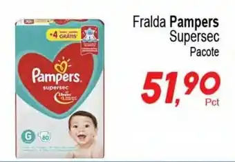 Fralda Pampers Supersec