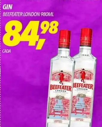 Frangolândia GIN BEEFEATER LONDON 980ML oferta