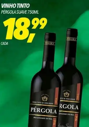 Frangolândia VINHO TINTO PÉRGOLA SUAVE 750ML oferta