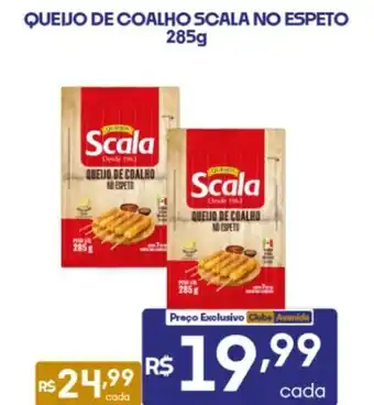 Supermercados Avenida QUEIJO DE COALHO SCALA NO ESPETO 285g oferta
