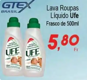 Villefort Atacadista Lava Roupas Liquido Ufe 500ml oferta