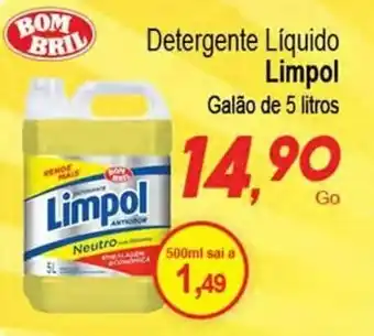 Detergente Liquido Limpol 5L
