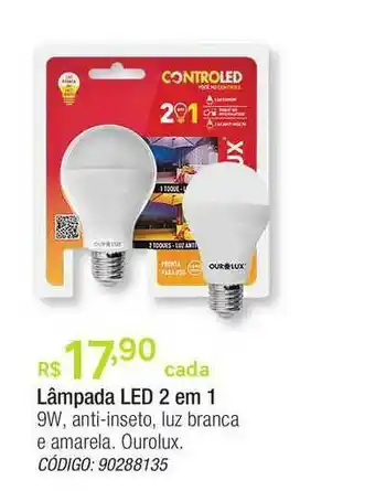 Leroy Merlin Lâmpada Led 2 Em 1 oferta