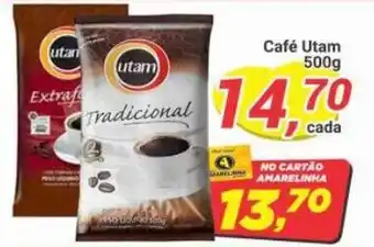 Amarelinha supermercados Café Utam 500g oferta