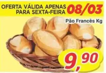 Amarelinha supermercados Pão Francês Kg oferta