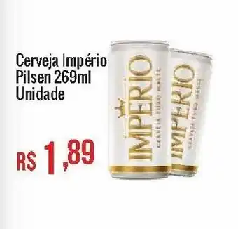 Mart Minas Cerveja Imperio Pilsen 269ml unidade oferta