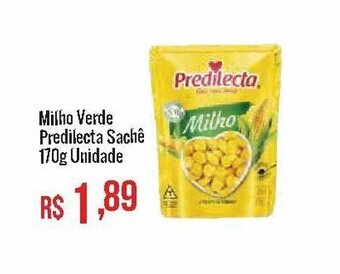 Milho Verde Predilecta Sache 170g unidade