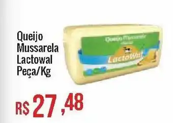 Mart Minas Queijo Mussarela Lactowal pec/kg oferta