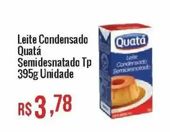 Mart Minas Leite Condensado Quata Semidesnatado Tp 395g unidade oferta
