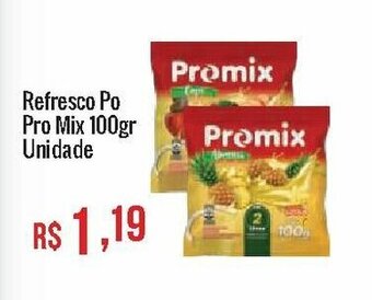 Mart Minas Refresco Po Pro Mix 100g unidade oferta