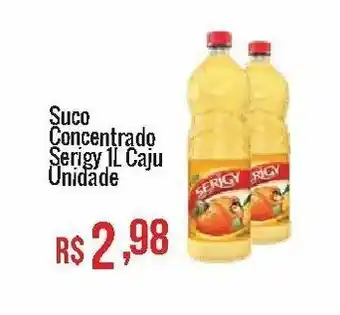 Suco Concentrado Serigy 1L caju unidade