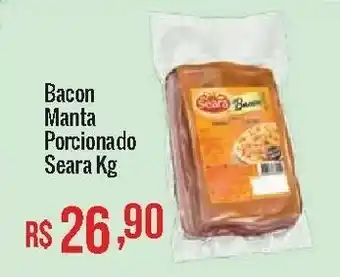 Bacon Manta Porcionado Seara 1kg