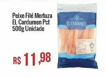 Mart Minas Peixe File Merluza EL Cardumen pct 500g unidade oferta