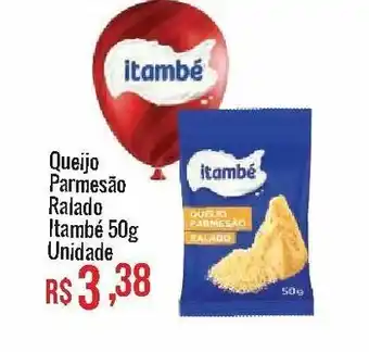 Mart Minas Queijo parmesao ralado Itambe 50g unidade oferta