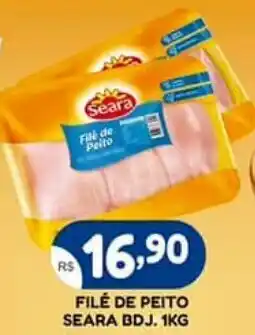 Bramil Supermercados FILE DE PEITO SEARA BDJ 1KG oferta