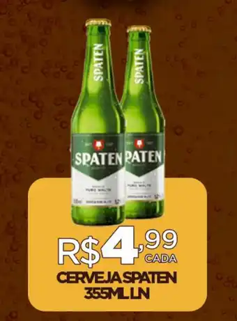 DB Supermercados CERVEJA SPATEN 355ML LN oferta