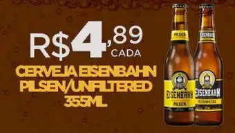 DB Supermercados CERVEJA EISENBAHN PILSEN/ UNFILTERED 355ML oferta
