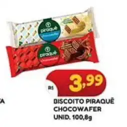 Bramil Supermercados Biscoito Piraquê Chocowafer unid. 100.8g oferta